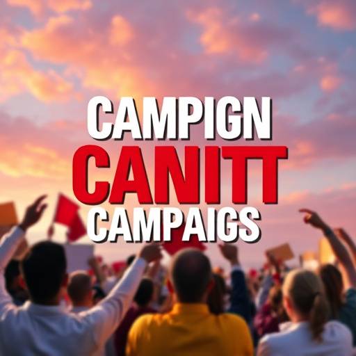 Afbeelding van een inspirerende campagne poster voor een non-profit organisatie